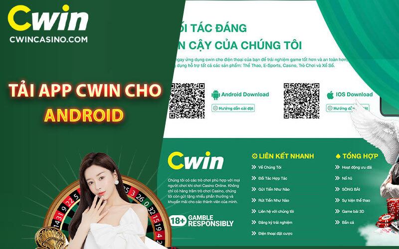 tải app CWIN cho Android